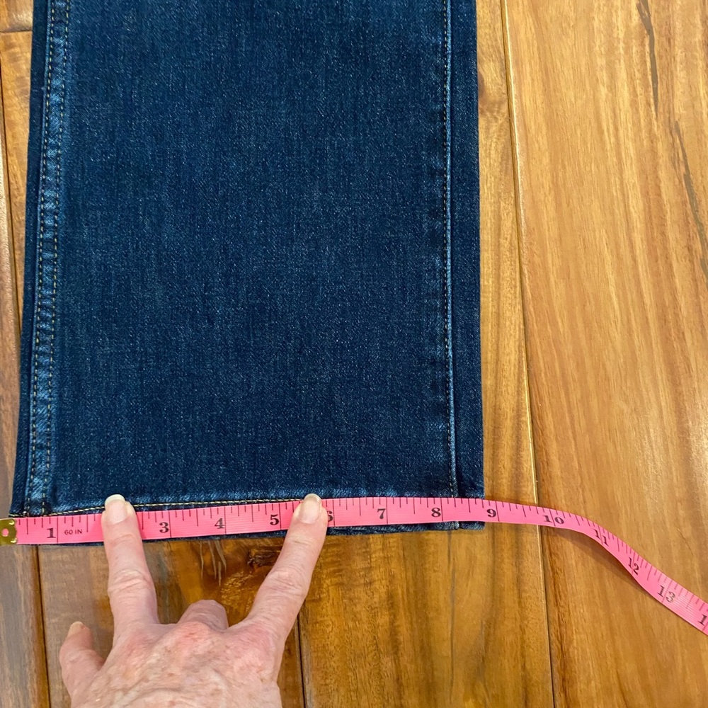 NWT BANANA REPUBLIC High Rise Bootcut Cropped Jeans 30 Long - Picture 11 of 12